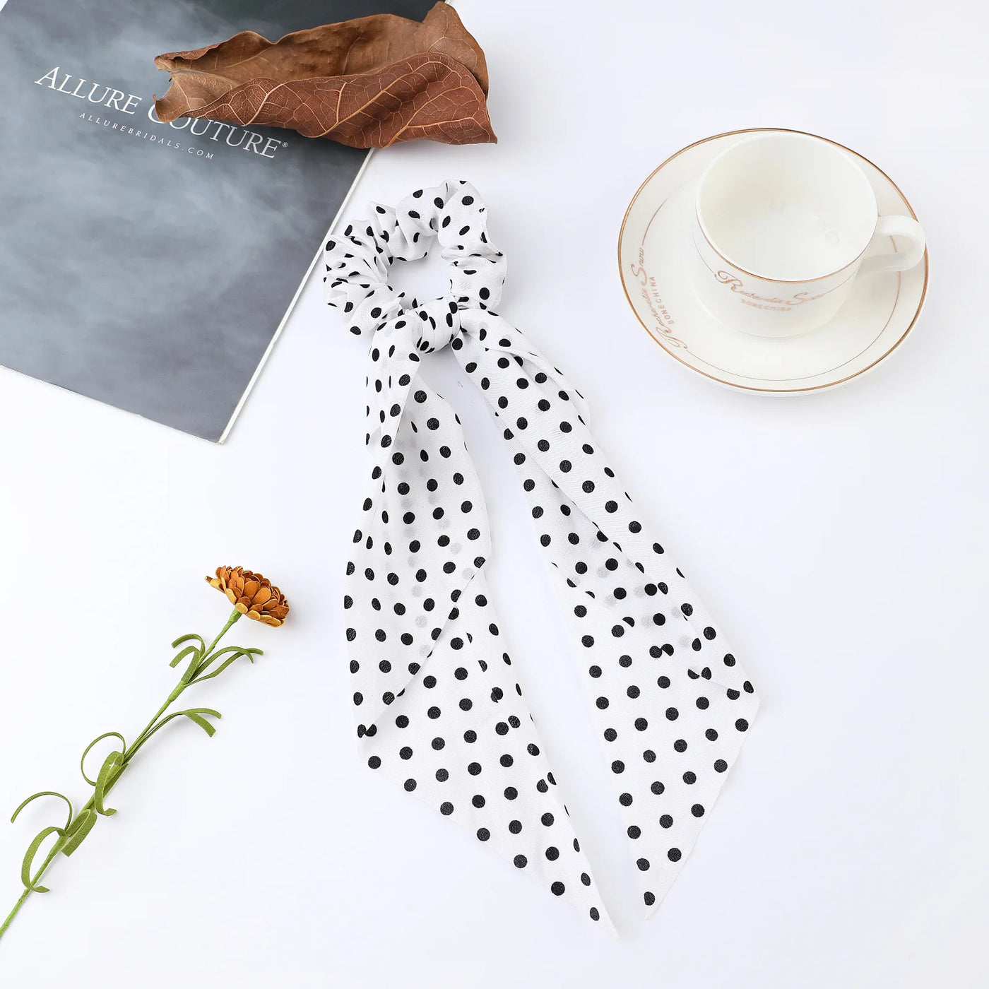 Satin Hair Scarf Scrunchie | OWNLUXE