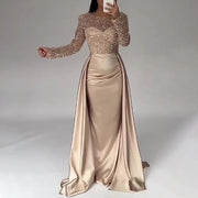 Bodycon Sequin Ruched Maxi Dress | OWNLUXE