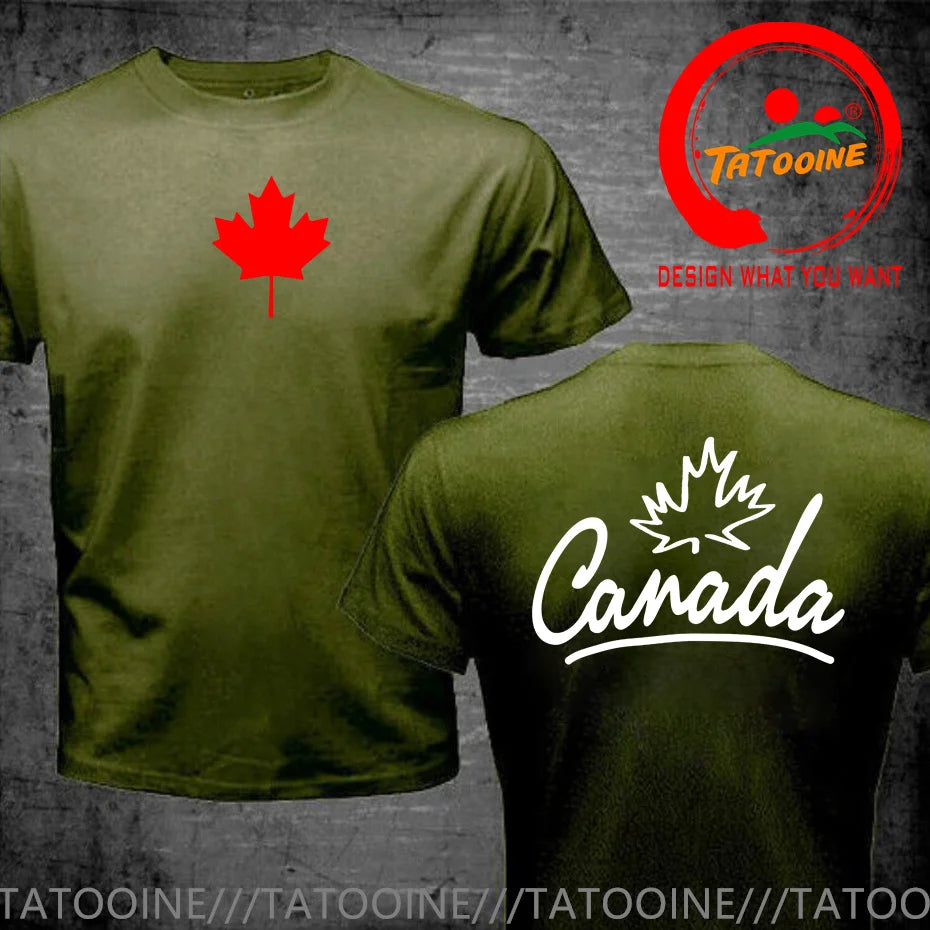 Canada Day Graphic T-Shirt | Maple Leaf & Flag Tee | OWNLUXE