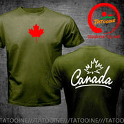 Canada Day Graphic T-Shirt | Maple Leaf & Flag Tee | OWNLUXE
