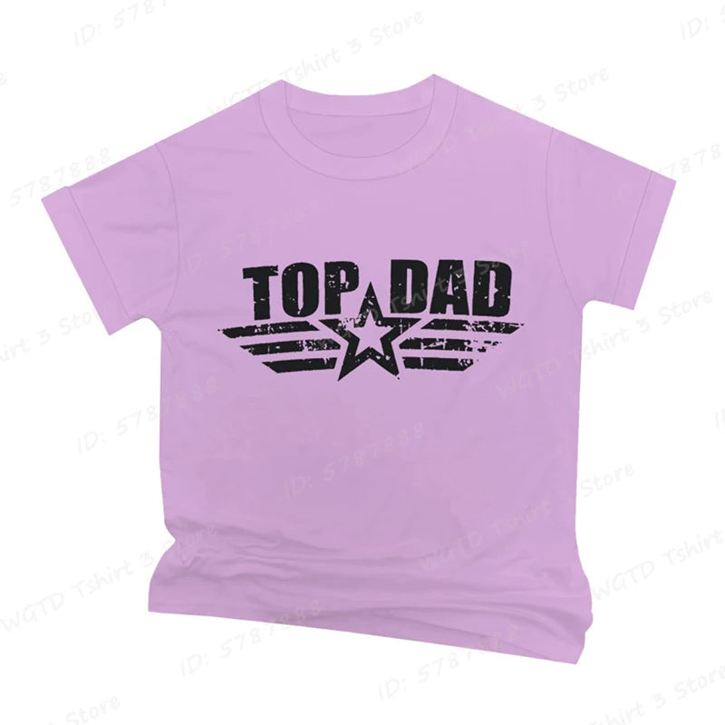 Top Dad Graphic T-Shirt – Unisex O‑Neck Short Sleeve