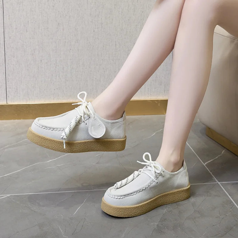 Women's Lace Leather Loafers – Shop at OWNLUXE