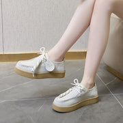 Women's Lace Leather Loafers – Shop at OWNLUXE