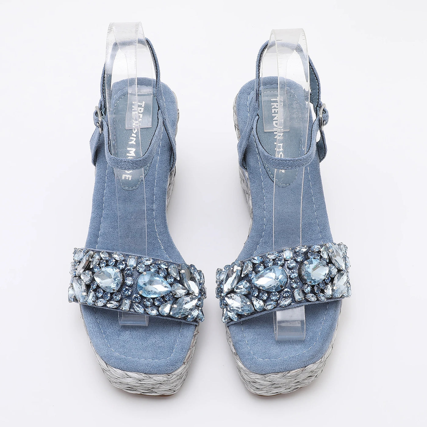 Women's Velvet Wedge Sandals – Shop at OWNLUXE