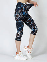 Load image into Gallery viewer, Women&#39;s Printed Mid-Calf Capris – Stretchy, Lightweight &amp; Casual
