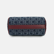 Leather Monogram Boston Bag | OWNLUXE