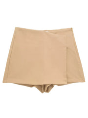 Zip-Up Vintage High-Waist Skirt | OWNLUXE