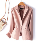 Women’s Casual Leather Jacket – All-Season Split Leather