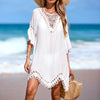 Lace Backless Casual Swim Cover-Up | OWNLUXE