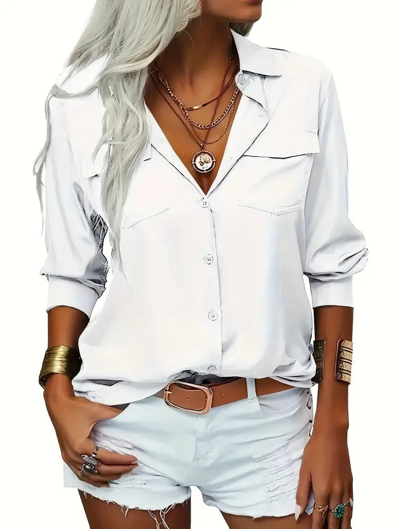 Women's Military Green Top | OWNLUXE