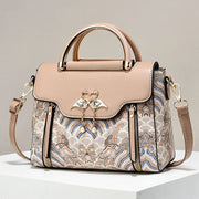 Luxury Designer Tote Bag - Bow Detail Shoulder Handbag