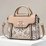 Load image into Gallery viewer, Luxury Designer Tote Bag - Bow Detail Shoulder Handbag
