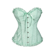Ruffle Overbust Push-Up Top | OWNLUXE