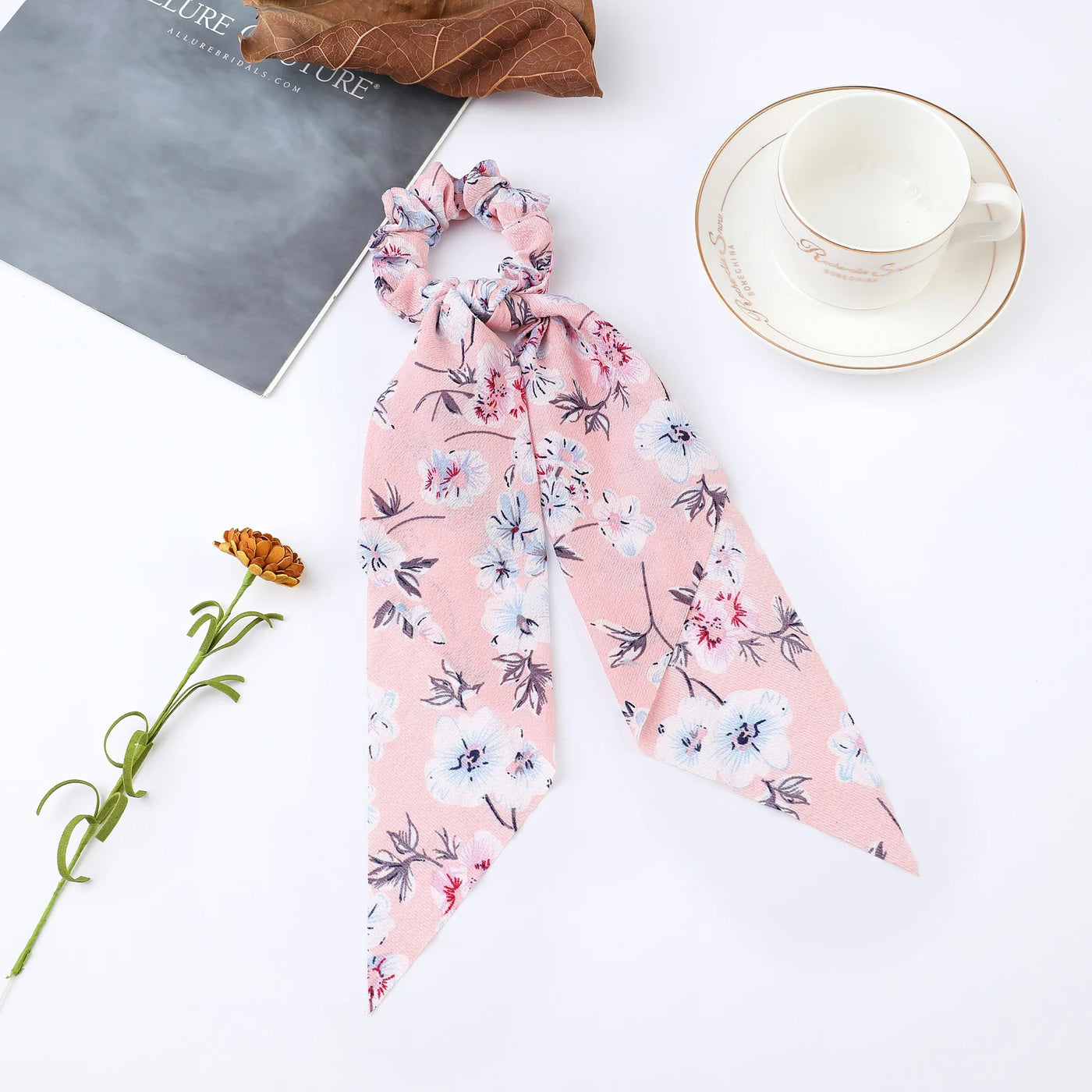 Satin Hair Scarf Scrunchie | OWNLUXE