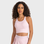 Supportive Nylon Push-Up Sports Bra | OWNLUXE