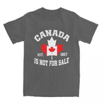 Load image into Gallery viewer, Canada Is Not For Sale EST. 1867 Canadian T Shirt
