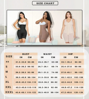 Seamless Shapewear Bodysuit with Sleeves & Support