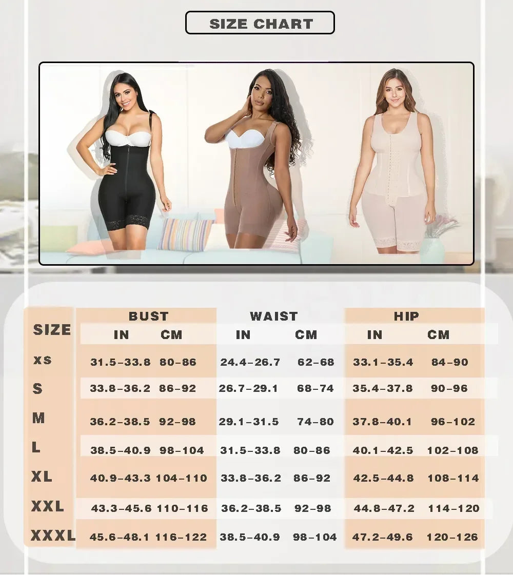Firm Control Zip Bodysuit Shaper - Wire-Free Sculpting Shapewear | OWNLUXE