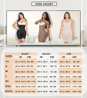 Firm Control Zip Bodysuit Shaper - Wire-Free Sculpting Shapewear | OWNLUXE