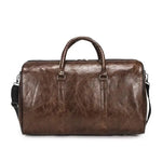 Load image into Gallery viewer, PU Leather Travel Duffle Bag | Sac de Voyage en Cuir PU
