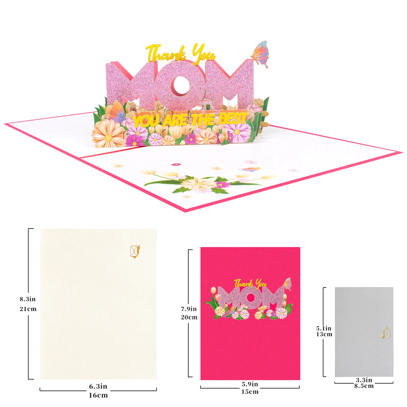 3D Pop-Up Mother's Day Card — Greeting Card for Mom | OWNLUXE