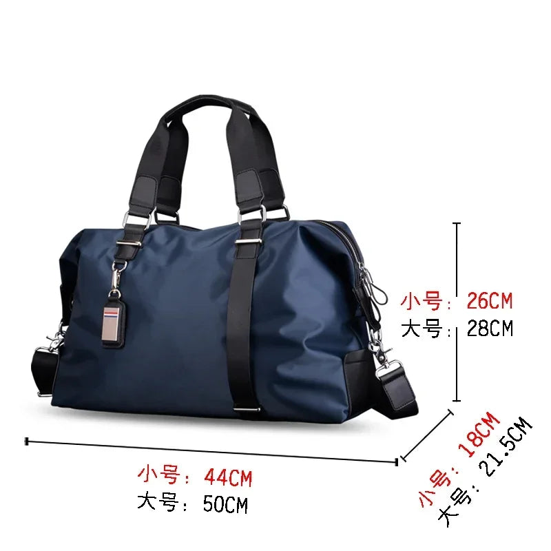 Spacious Nylon Travel Duffel Bag | OWNLUXE