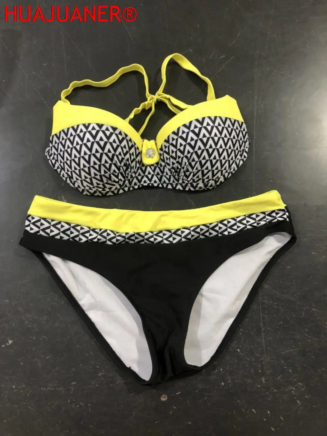 Push-Up Padded Adjustable Tankini Set | OWNLUXE