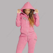 Women's Track Suit Hoodie | OWNLUXE
