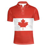 Load image into Gallery viewer, 🍁 Men&#39;s Printed Short-Sleeve Shirt – Casual Style with Canada Pride | Chemise imprimée à manches courtes pour homme – Style décontracté aux couleurs du Canada
