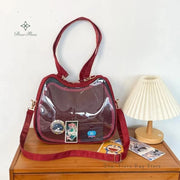 Nylon Transparent Display Ita Bag – Shop at OWNLUXE
