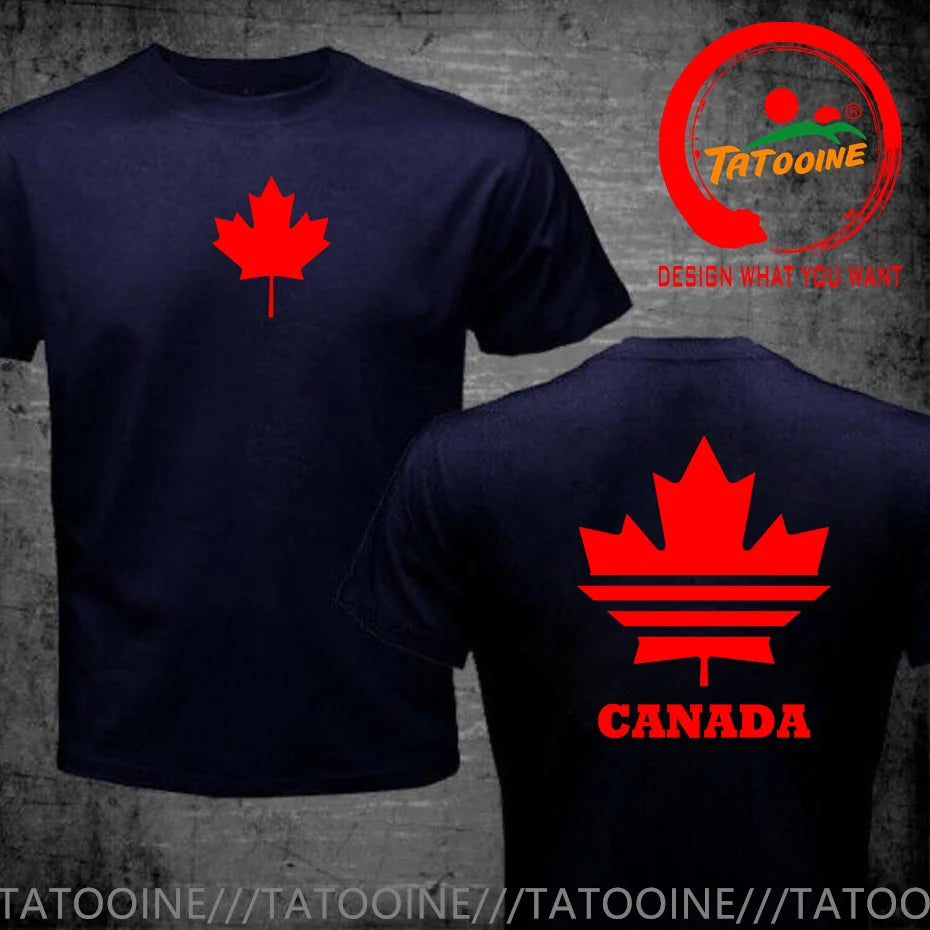 Canada Day Graphic T-Shirt | Maple Leaf & Flag Tee | OWNLUXE