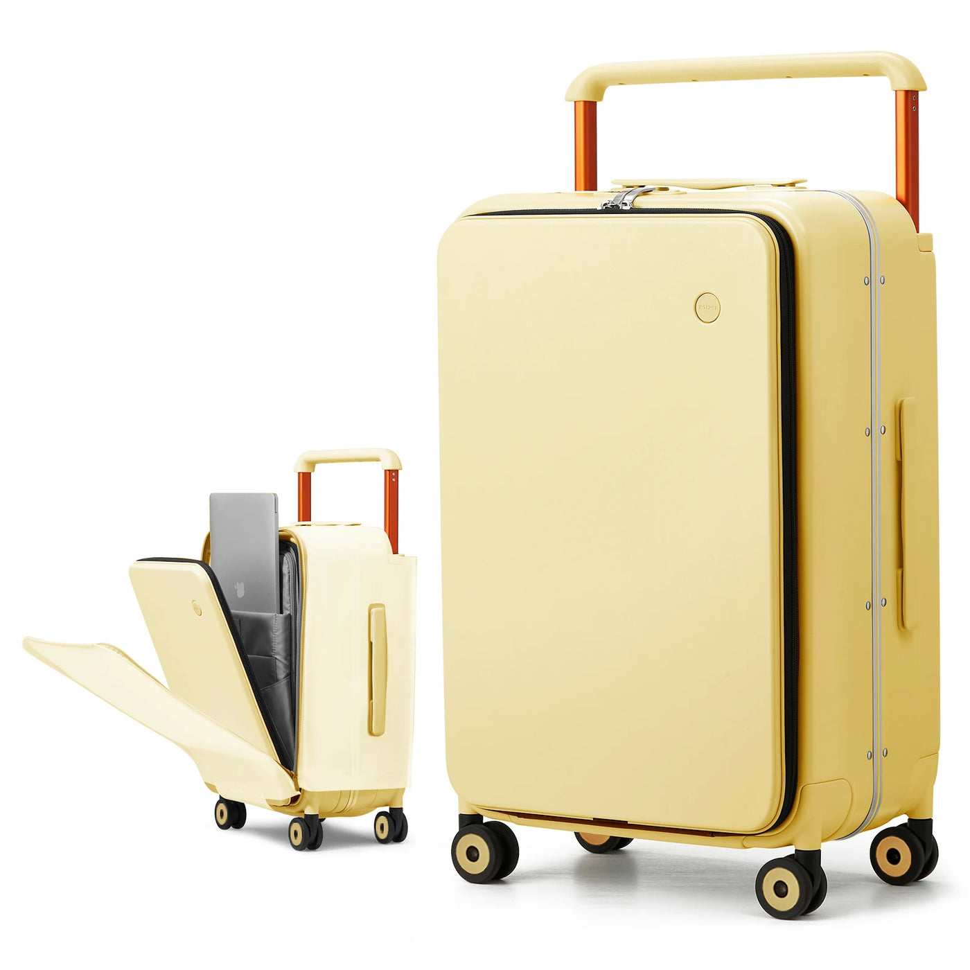 Luxury Hardside Luggage with Aluminum Frame & Spinner