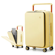 Luxury Hardside Luggage with Aluminum Frame & Spinner