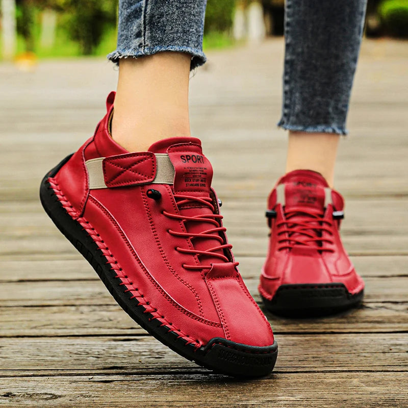 Women's Leather Sneakers (White) – Shop at OWNLUXE