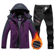 Women’s Waterproof Ski Jacket – Warm Hooded Snow Shell