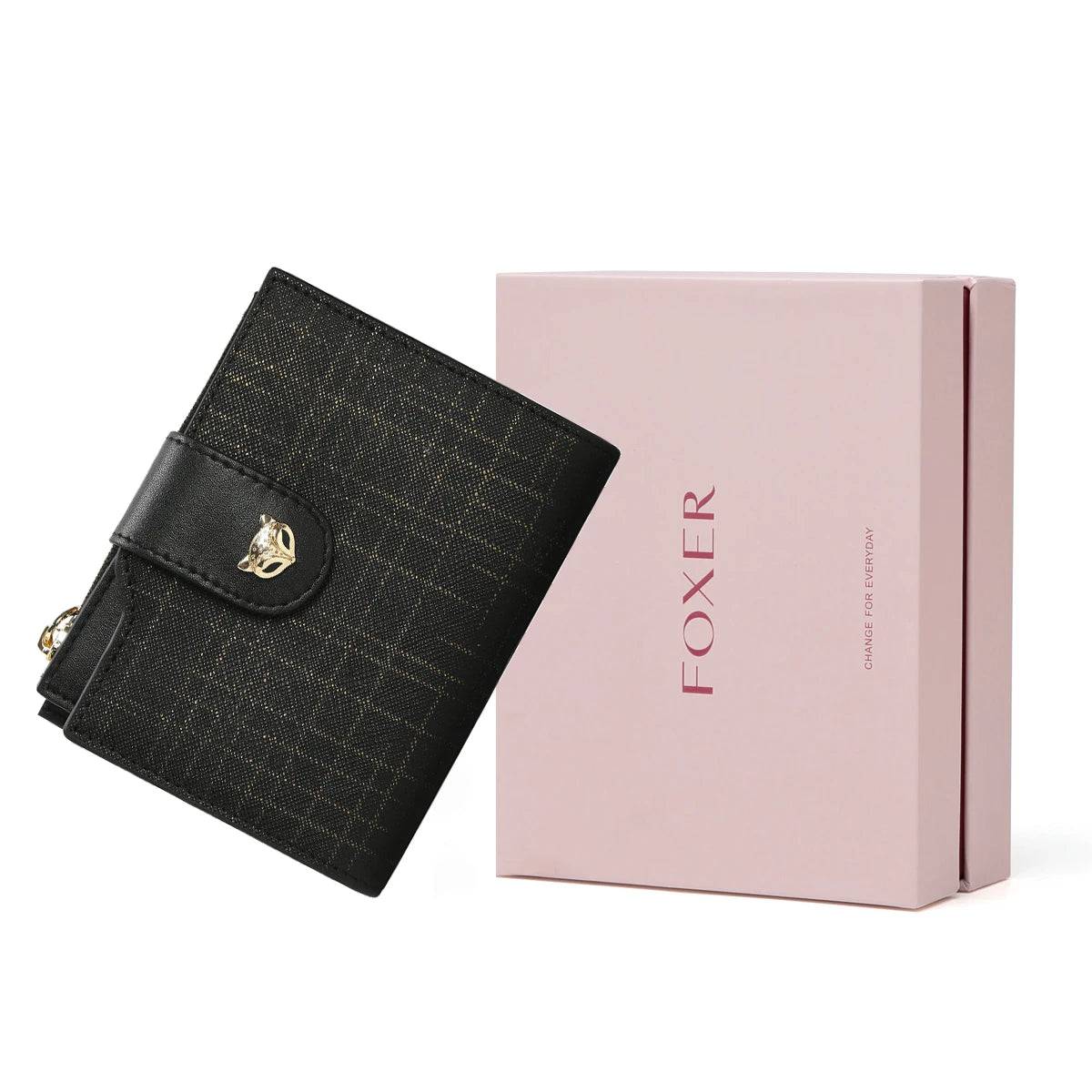 Cowhide Leather Mini Compact Wallet | OWNLUXE