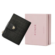Cowhide Leather Mini Compact Wallet | OWNLUXE