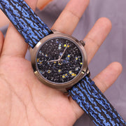 Leather Strap Quartz Watch - Minimalist Water-Resistant Wristwatch