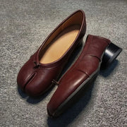Women's Leather Pumps (Wine Red Bow) – Shop at OWNLUXE