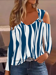 Women's V-Neck Plus Size T-Shirt | OWNLUXE