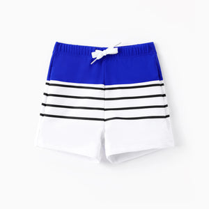 Matching Family Swimwear – Striped Summer Vacation Set | Maillots de bain assortis pour la famille – Ensemble rayé d'été