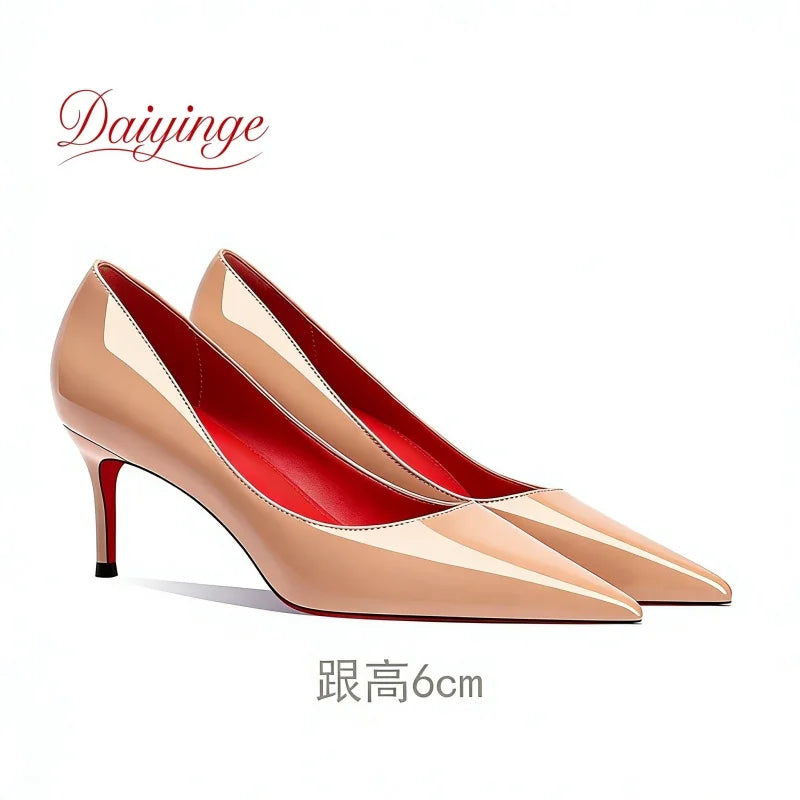 Women's Red Bottom Stiletto Pumps | 12cm Pointed Toe Heels | OWNLUXE