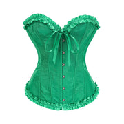 Ruffle Overbust Push-Up Top | OWNLUXE