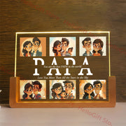 Personalized 3D Acrylic LED Night Light — Custom Name Gift for Family | OWNLUXE