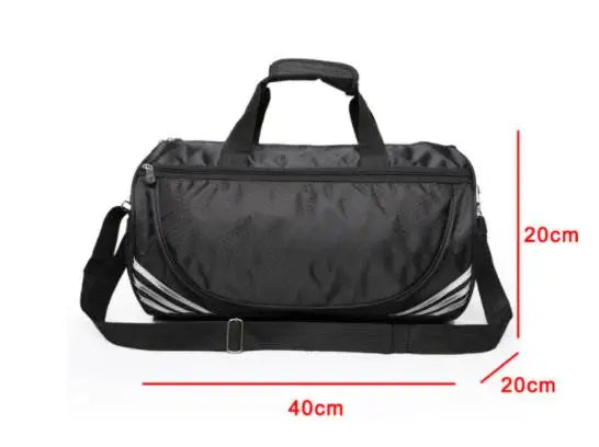 Women's PU Leather Travel Duffle Bag – Geometric Design Weekender