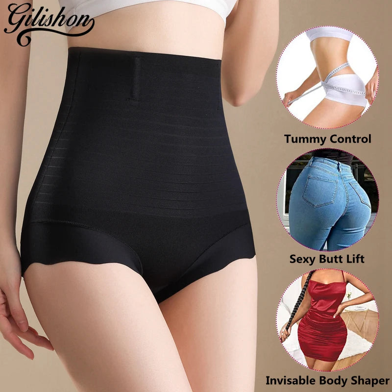 Firm-Control High-Waist Shaping Shorts – Thin, Breathable Fit