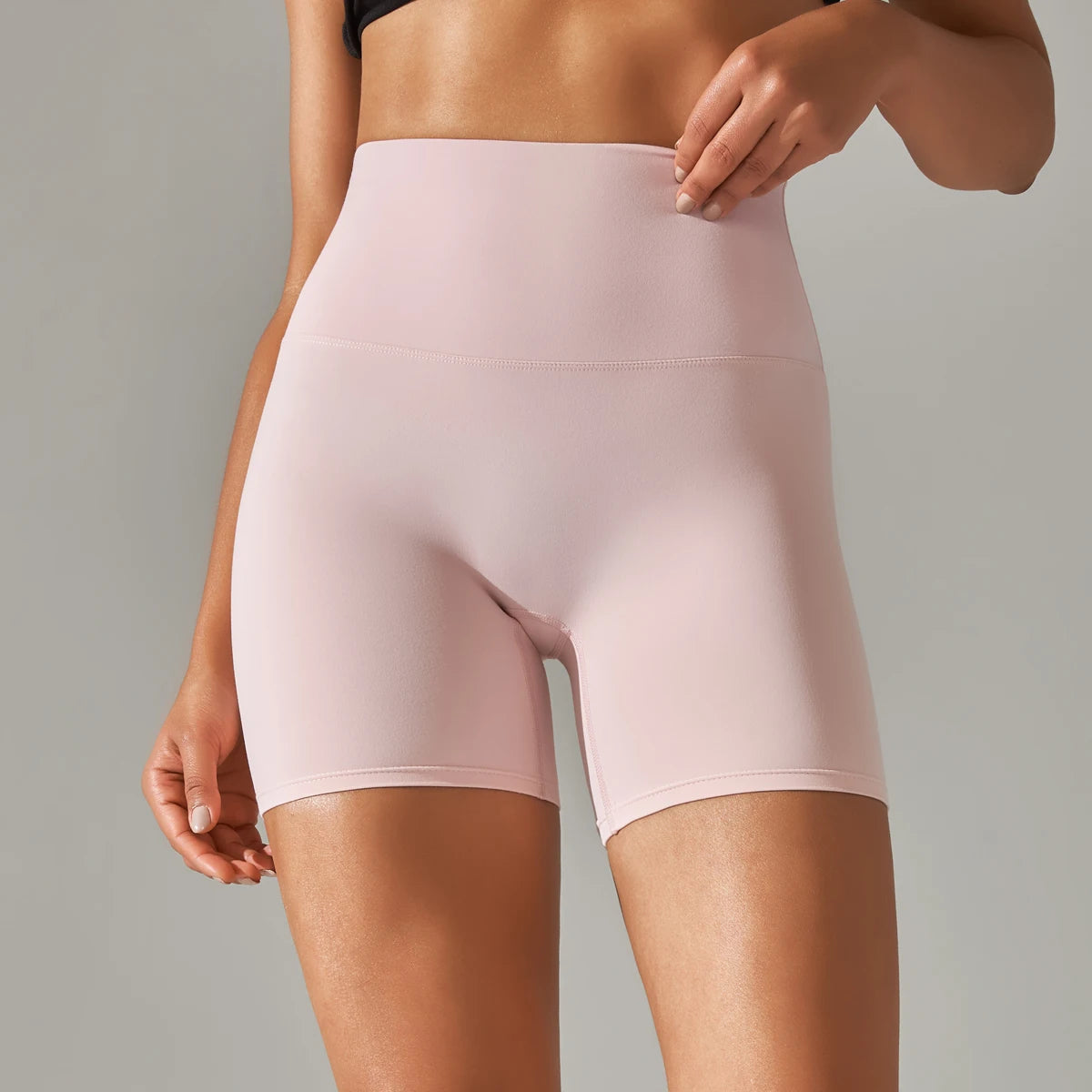 Seamless Yoga Shorts Women Fitness Shorts Running Cycling Shorts Breathable Sports Leggings High Waist Workout Gym Shorts