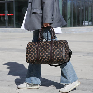 PU Leather Travel Duffle Bag | Sac de voyage en cuir PU
