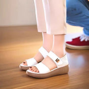 Women's Open Toe Platform Adjustable Sandals – Shop at OWNLUXE