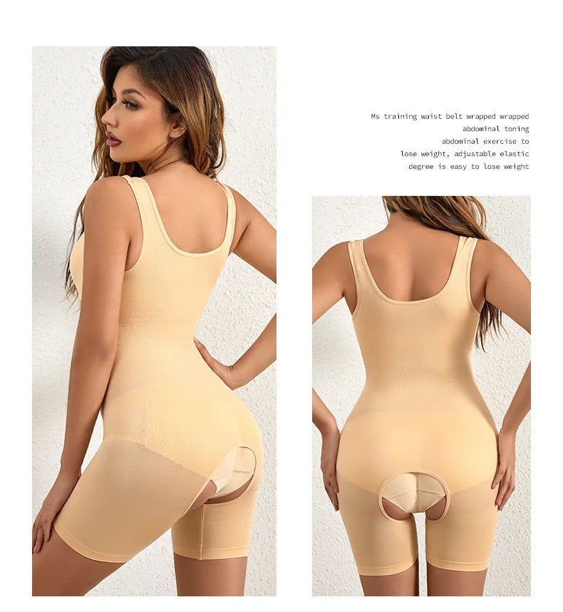 Seamless Slimming Bodysuit with Firm Tummy Control Shapewear